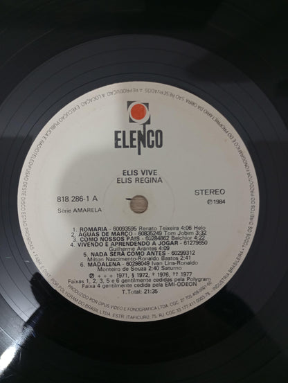 Lp Vinil Elis Regina Elis Vive Duplo