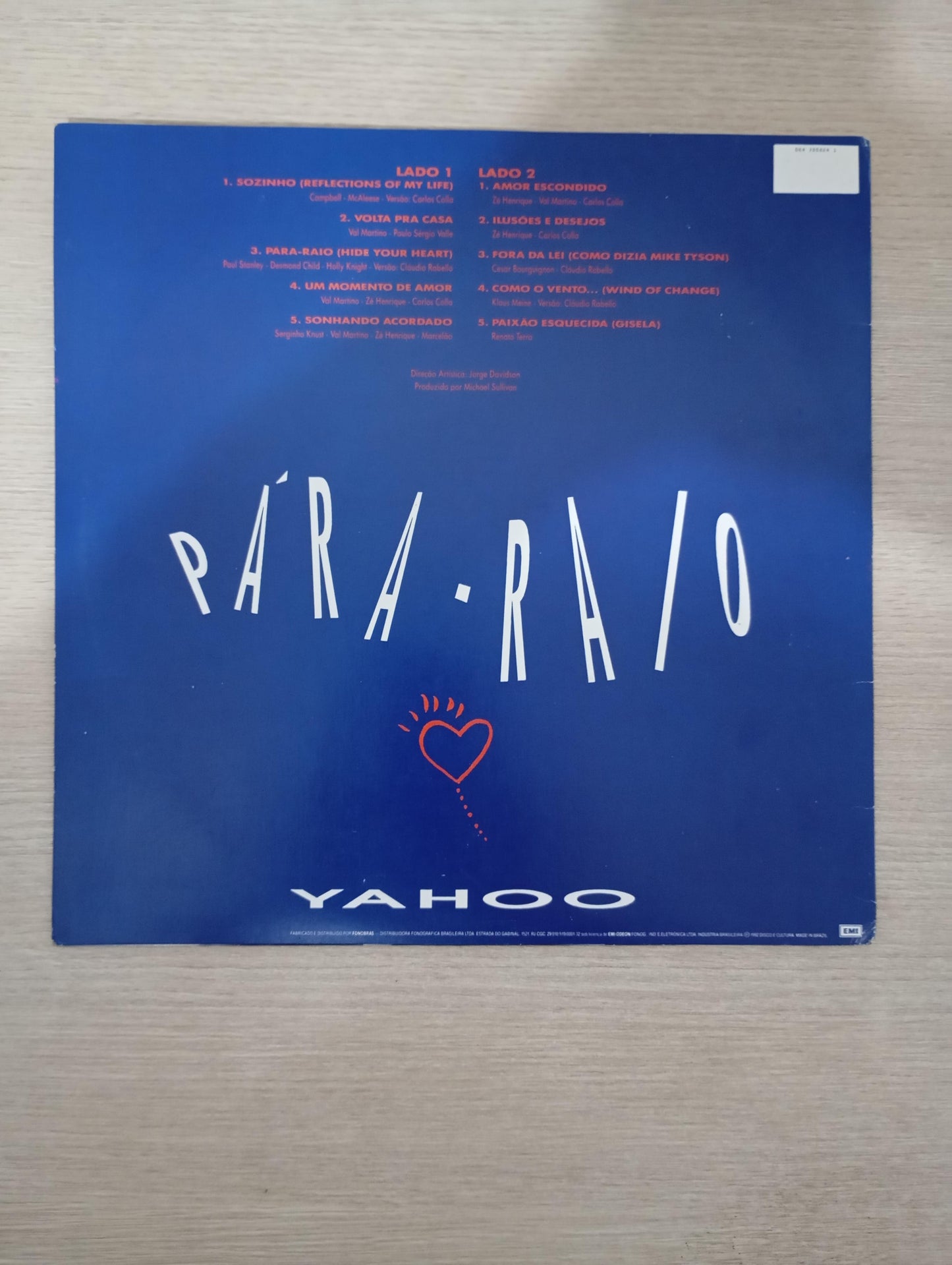 Lp Vinil Yahoo Pára-Raio Com Encarte