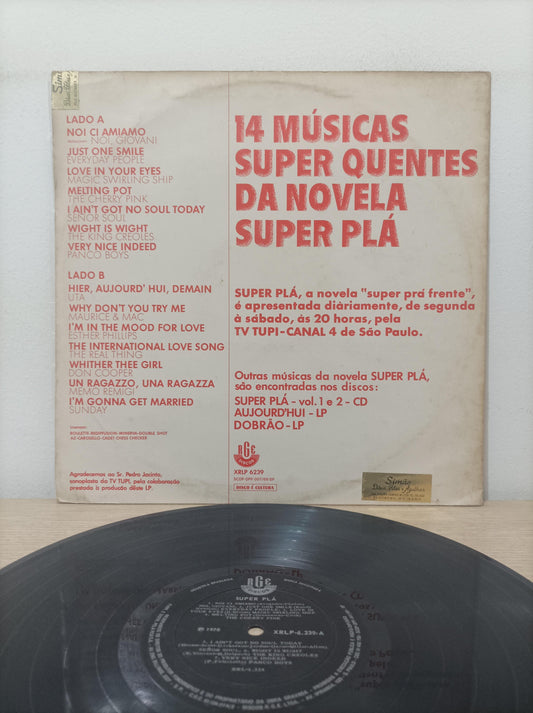 Lp Vinil Novela Super Plá 14 Musicas Super Quentes
