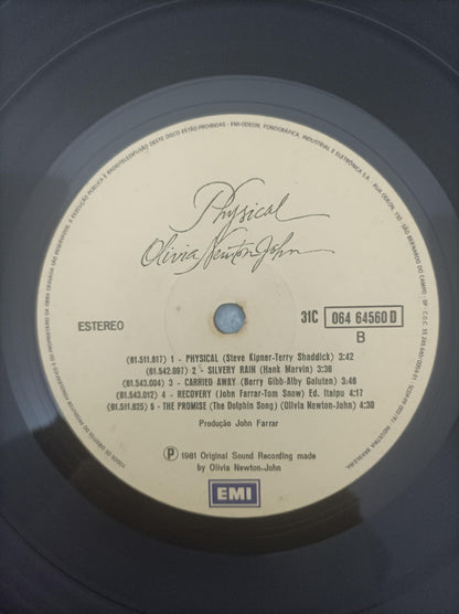 Lp Vinil Olivia Newton-John Physical Capa Dupla Com Encarte