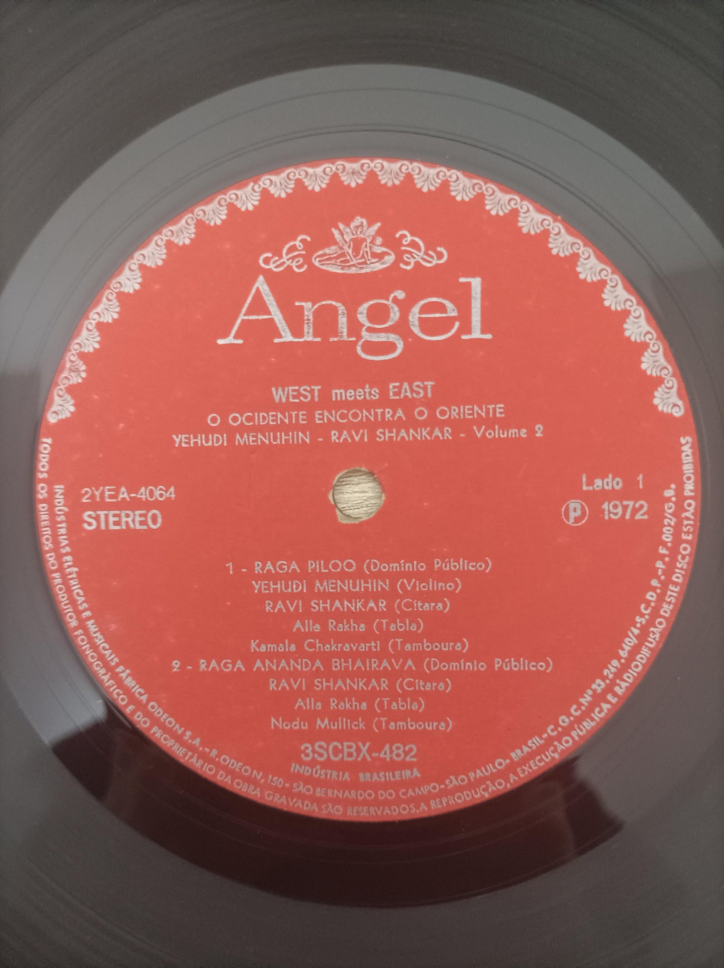 Lp Vinil Yehudi Menuhin & Ravi Shankar West Meets East