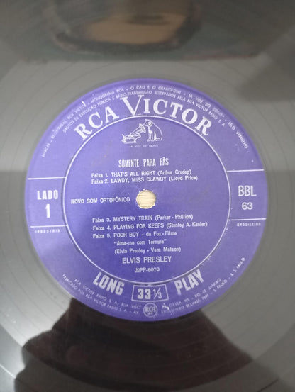 Lp Vinil Elvis Presley Somente Para Fãs