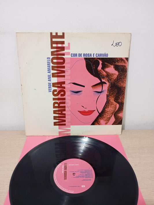 Lp Vinil Marisa Monte Verde Anil Amarelo Cor De Rosa Carvão