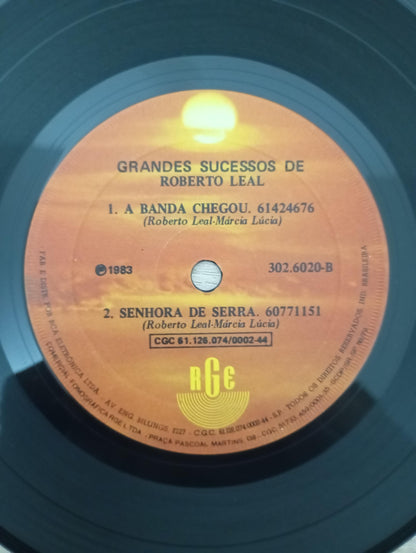 Compacto Vinil Roberto Leal Grandes Sucessos de