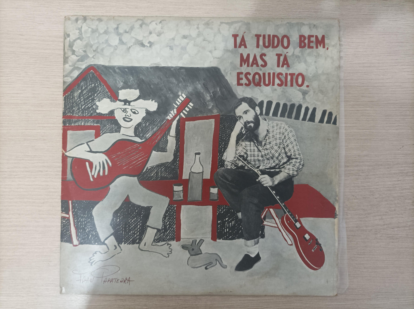 Lp Vinil Francisco Tá Tudo Bem, Mas Tá Esquisito Com Encarte