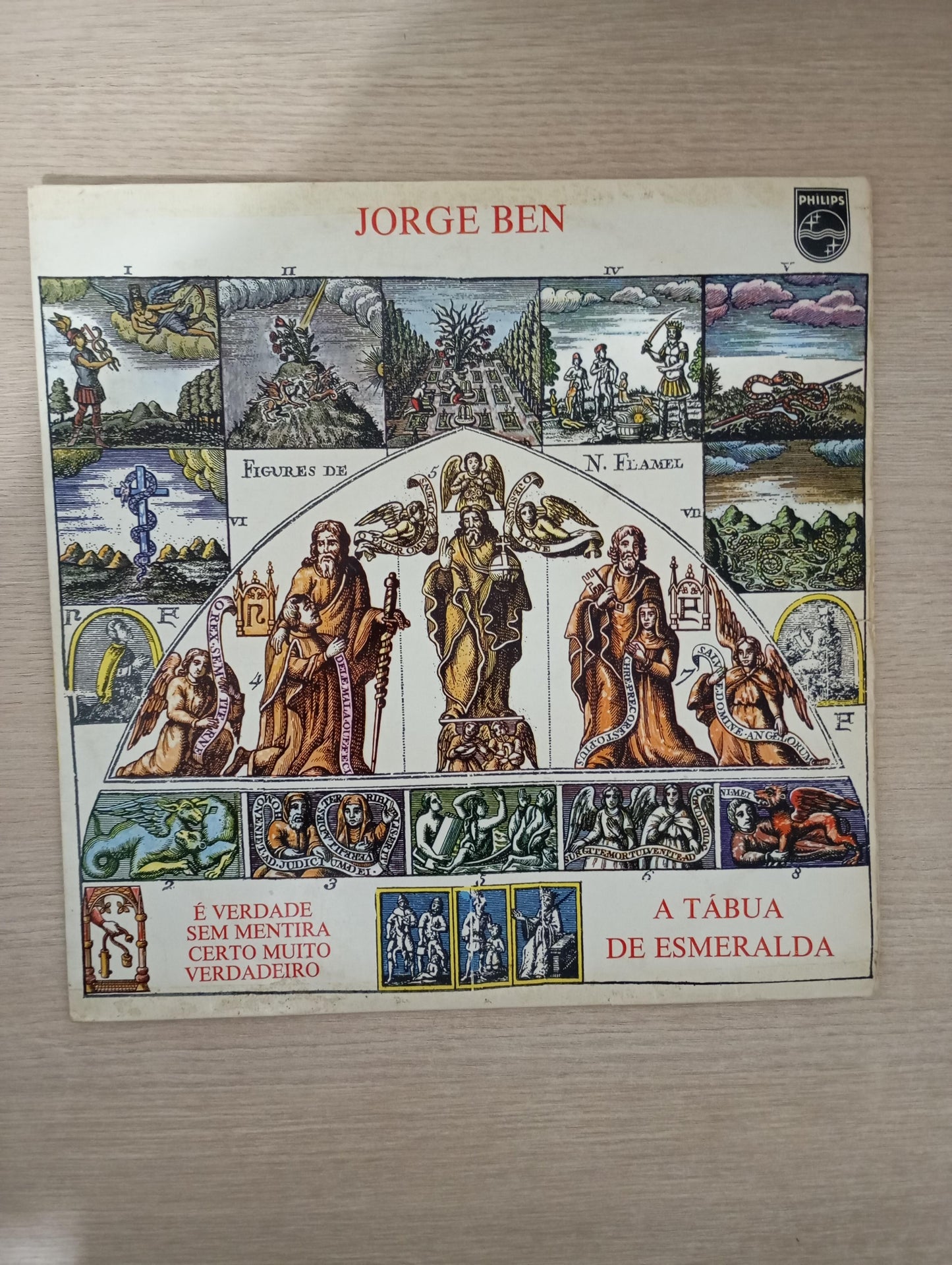 Lp Vinil Jorge Ben A Tábua De Esmeralda