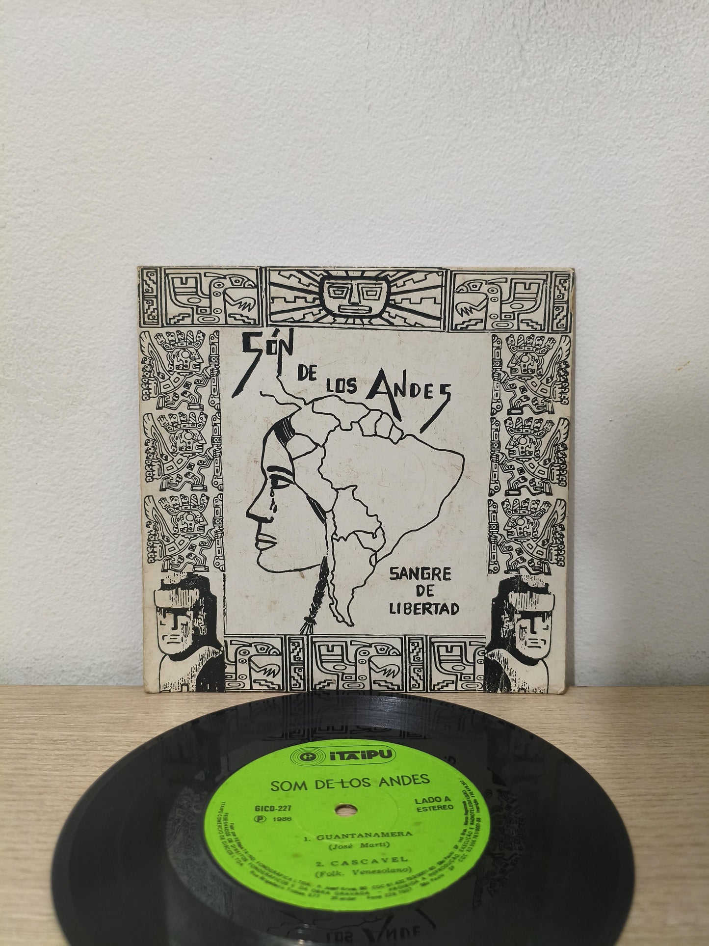 Compacto Vinil Són De Los Andes Sangre De Libertad