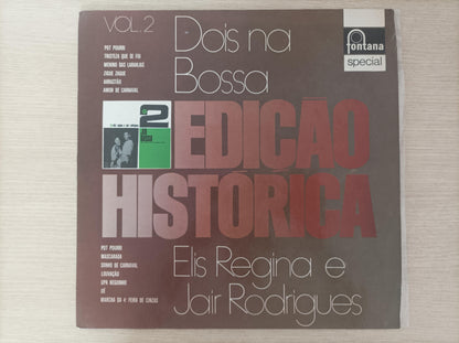 Lp Vinil Elis Regina & Jair Rodrigues Dois na Bossa Vol. 2