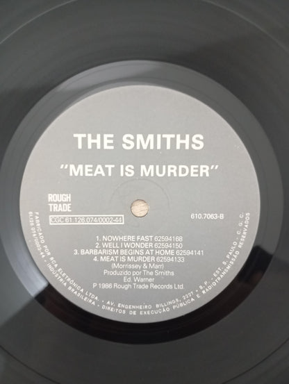 Lp Vinil The Smiths Meat Is Murder Com Encarte