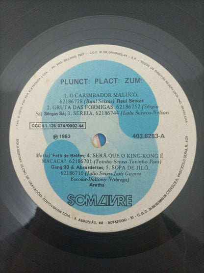 Lp Vinil Plunct Plact Zuuum Com Encarte