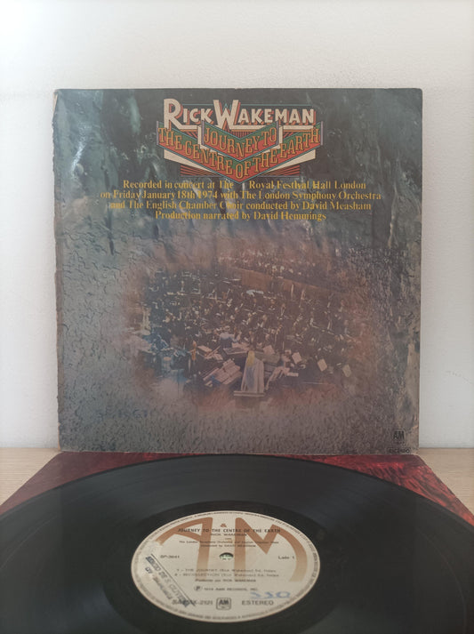 Disco Vinil Journey To The Centre Rick Wakeman Com Encarte A