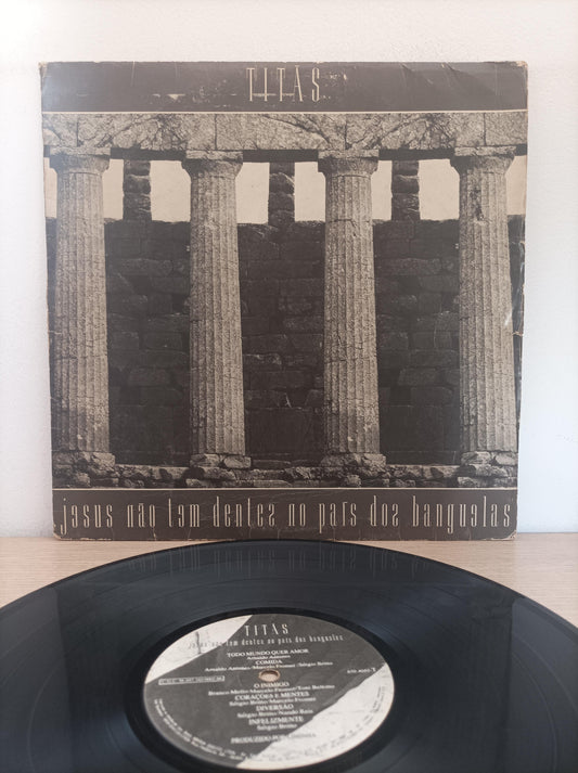 Disco Vinil Jesus Não Dentes País Banguelas Titãs Encarte A