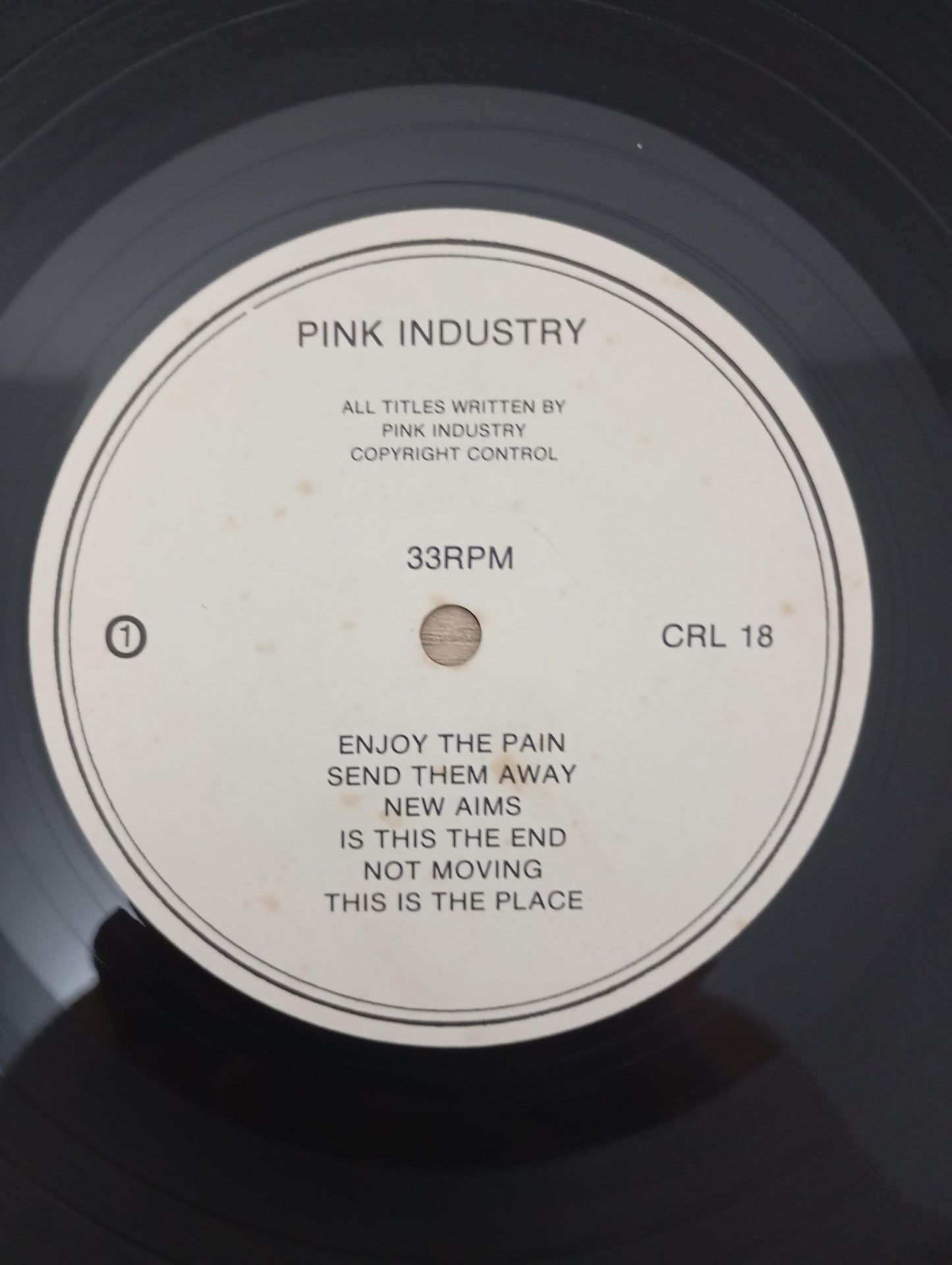 Lp Vinil Pink Industry 1988 Importado UK