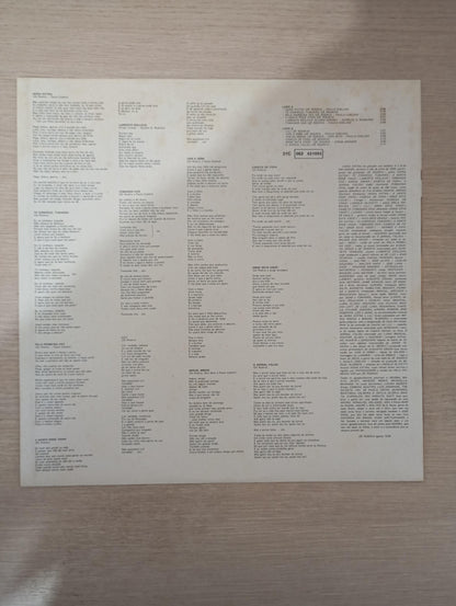 Lp Vinil Zé Rodrix Hora Extra Com Encarte