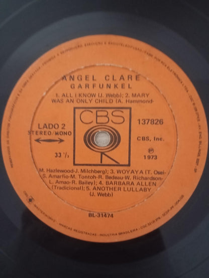 Lp Vinil Art Garfunkel Angel Clare