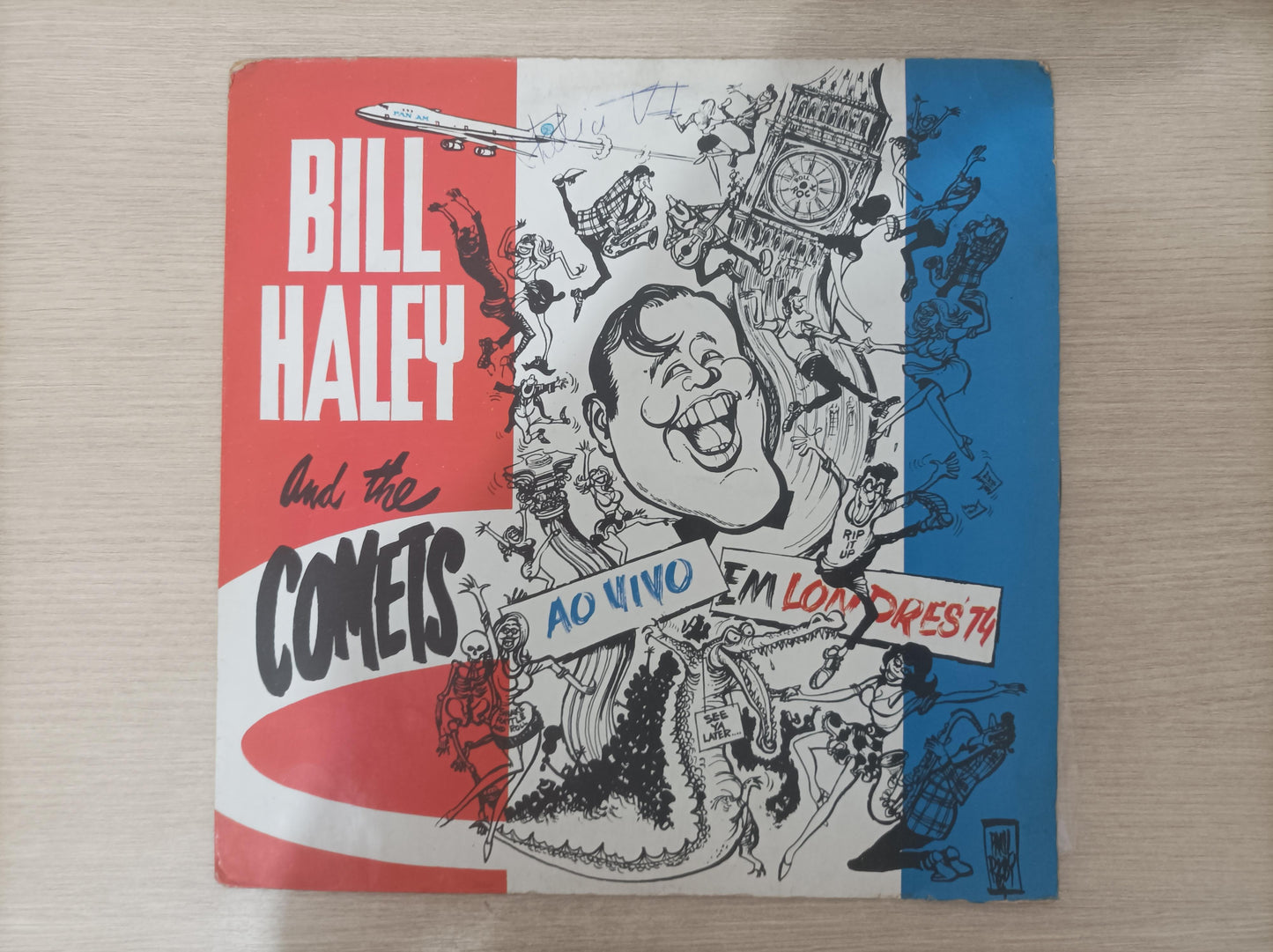 Lp Vinil Bill Haley And His Comets Ao Vivo Em Londres '74