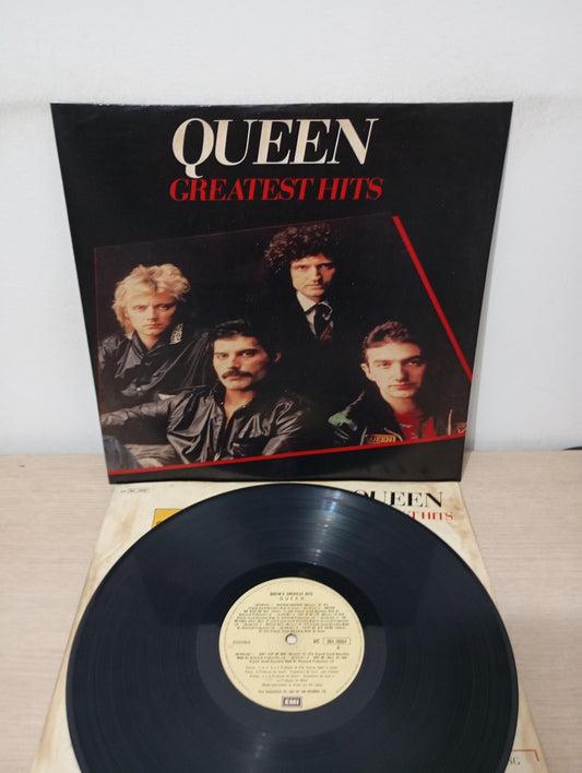 Lp Vinil Queen Greatest Hits Com Encarte, Leia