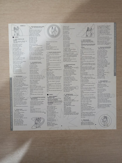 Lp Vinil Sandy & Junior Pra Dançar Com Você Com Encarte