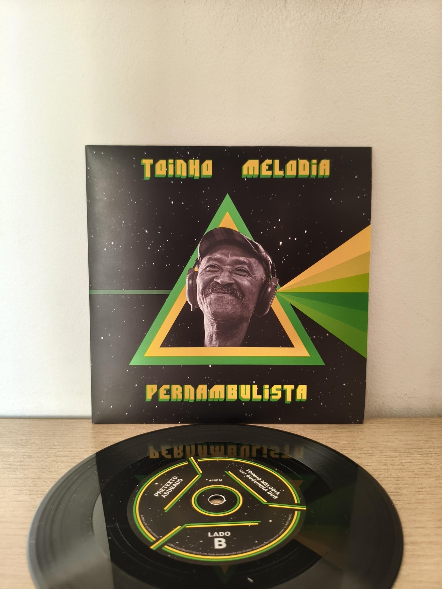 Compacto Vinil Toinho Melodia Pernambulista
