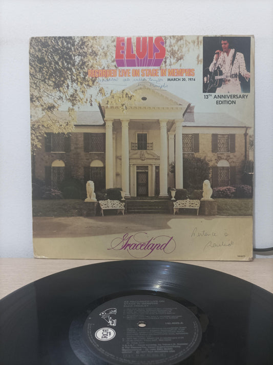 Lp Vinil Elvis Presley Recorded Live On Stage In Memphis