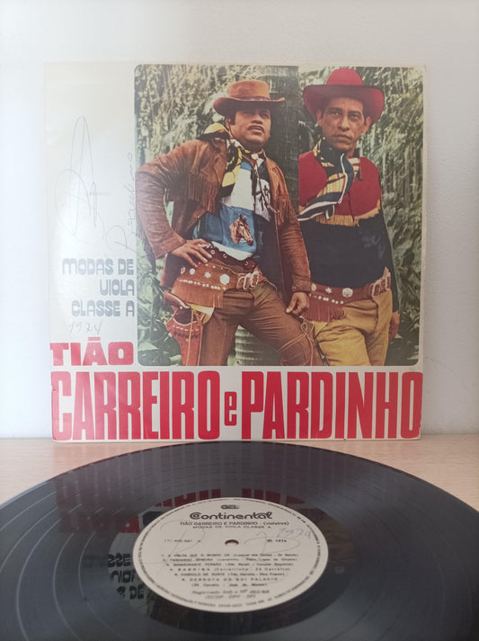 Lp Vinil Tião Carreiro E Pardinho Modas De Viola Classe A