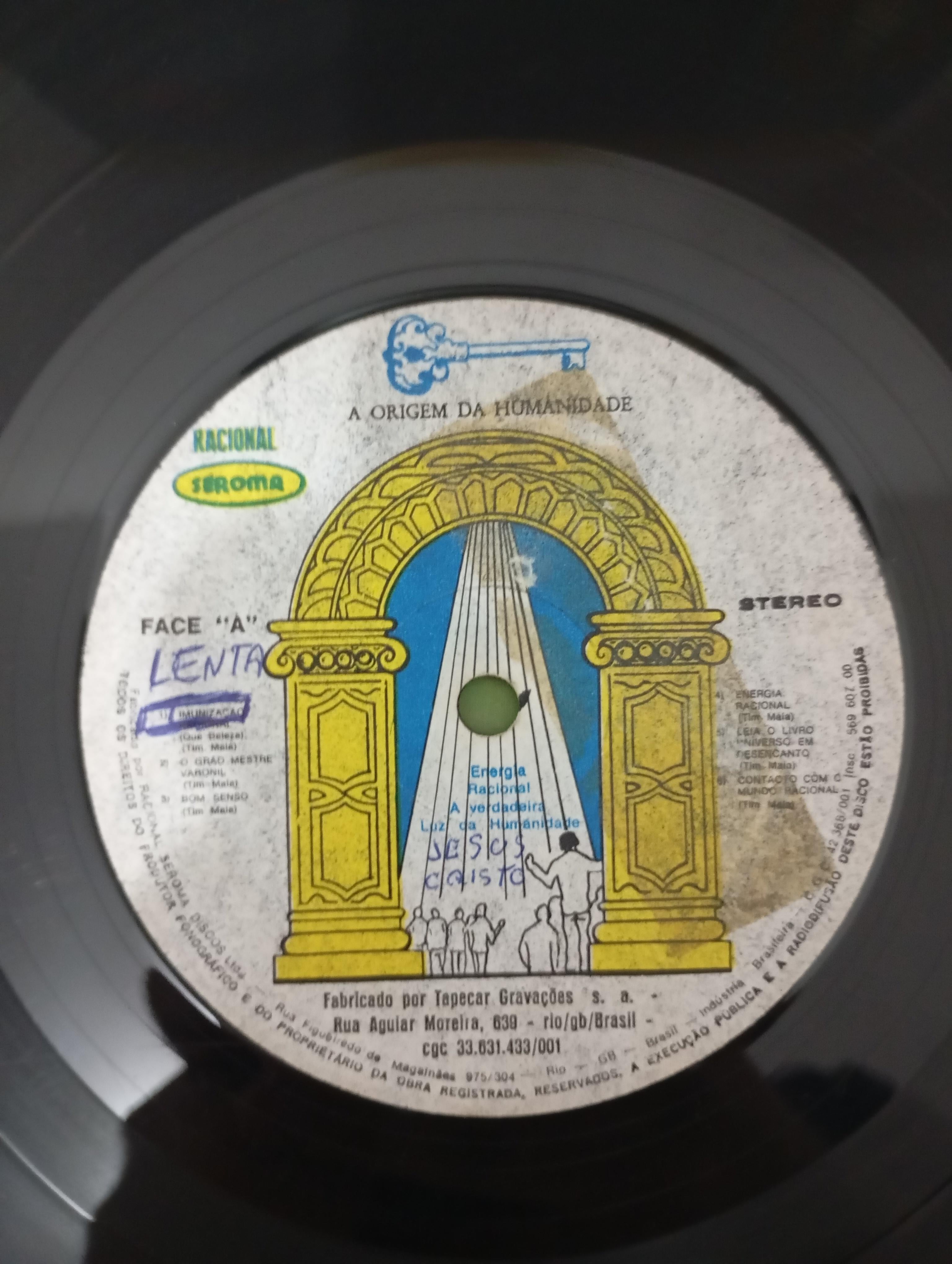 Lp Vinil Tim Maia Racional Vol. 1 Original 1974, Leia – Searom Discos