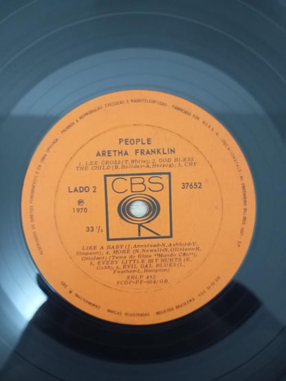 Lp Vinil Aretha Franklin People