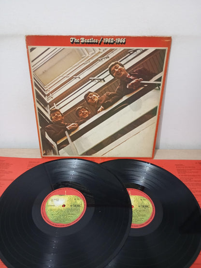 Lp Vinil The Beatles 1962-1966 Duplo Com Encartes
