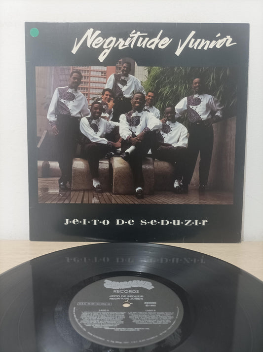 Lp Vinil Negritude Junior Jeito de Seduzir com encarte