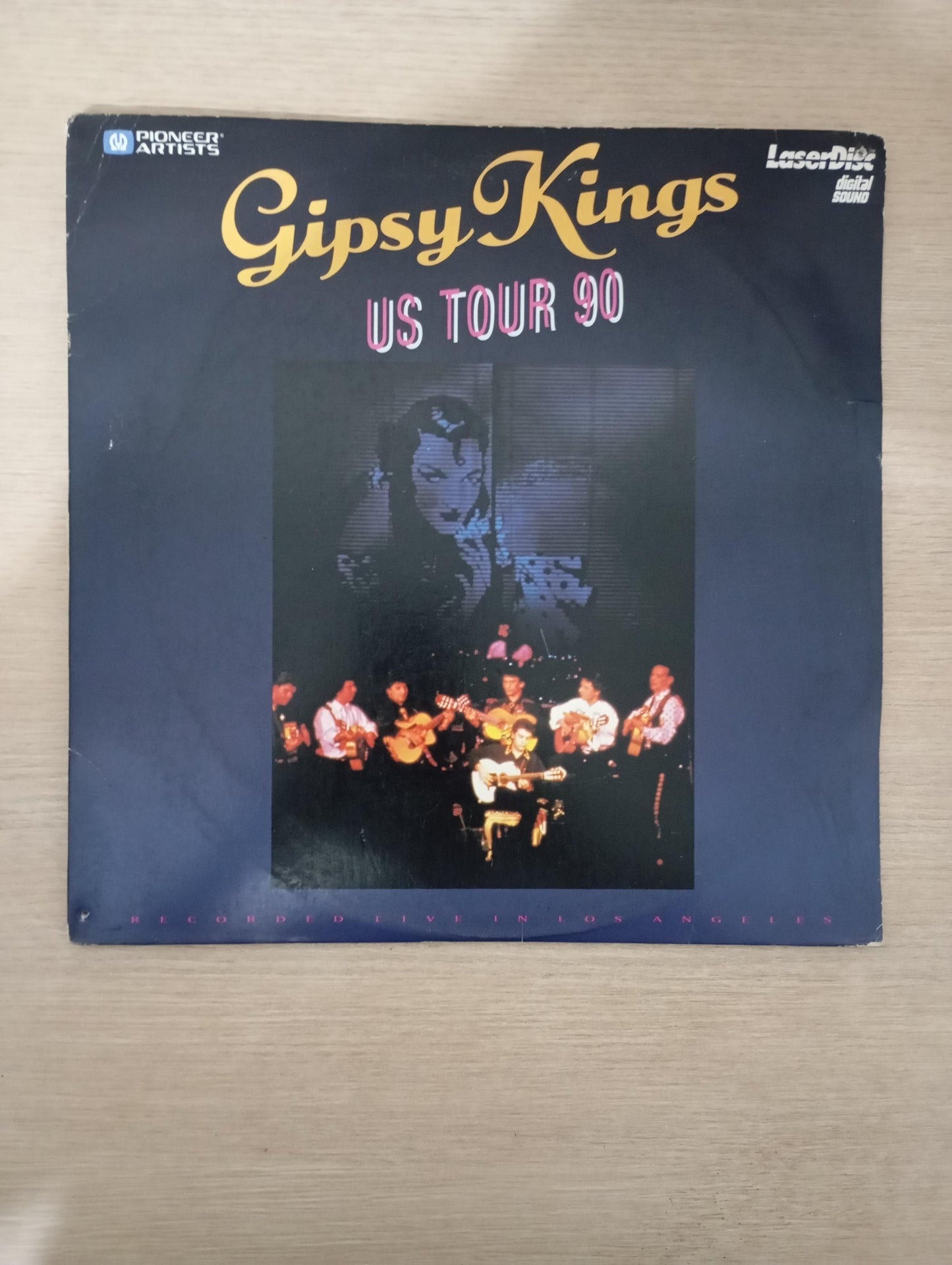 LD LaserDisc Gipsy Kings US Tour 90 Import USA