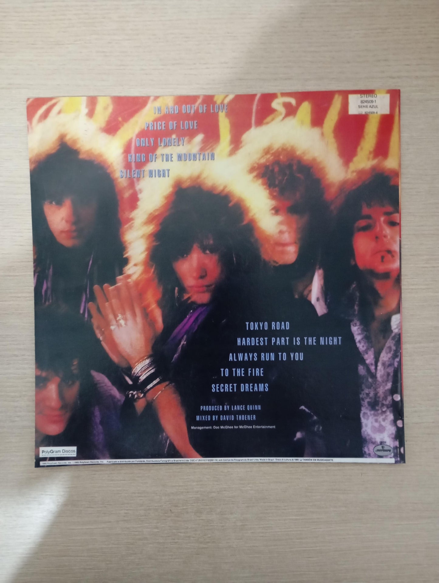 Lp Vinil Bon Jovi 7800° Fahrenheit