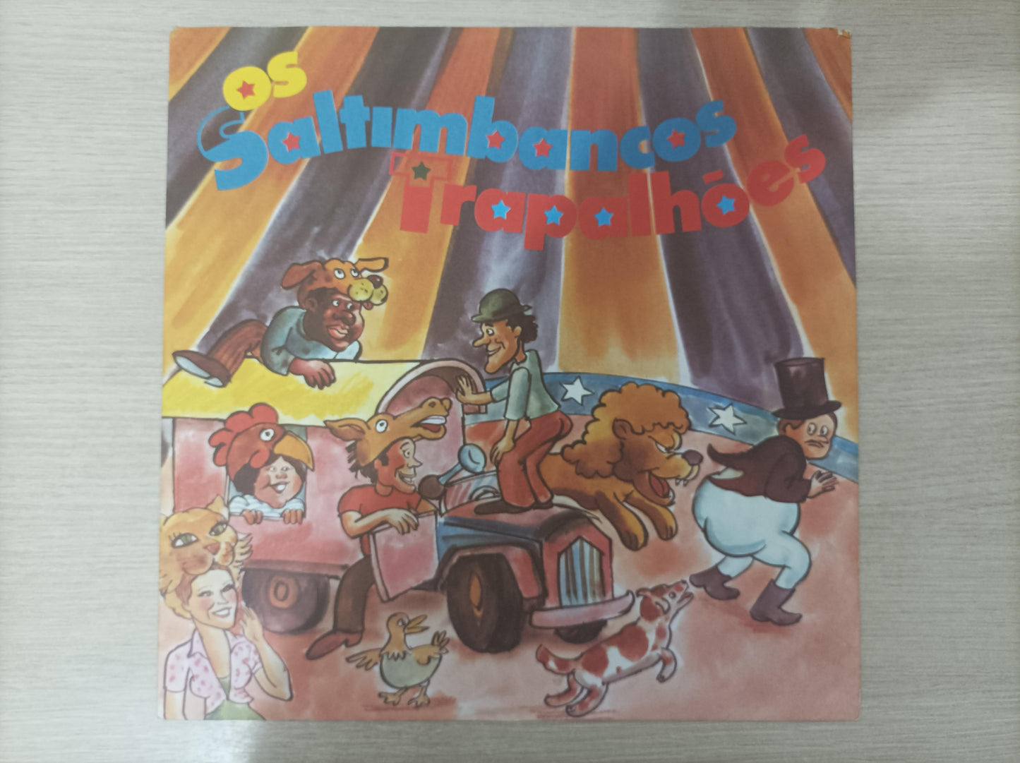 Lp Vinil Luis Bacalov Chico Buarque Saltimbancos Com Encarte