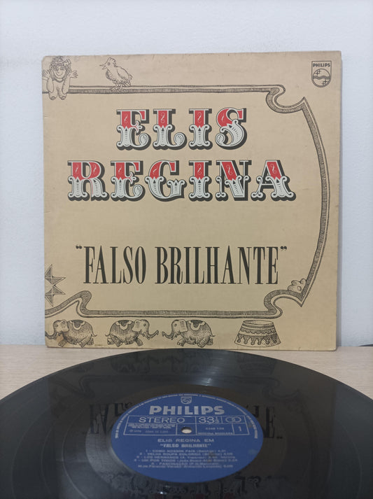 Lp Vinil Elis Regina Falso Brilhante Capa Dupla