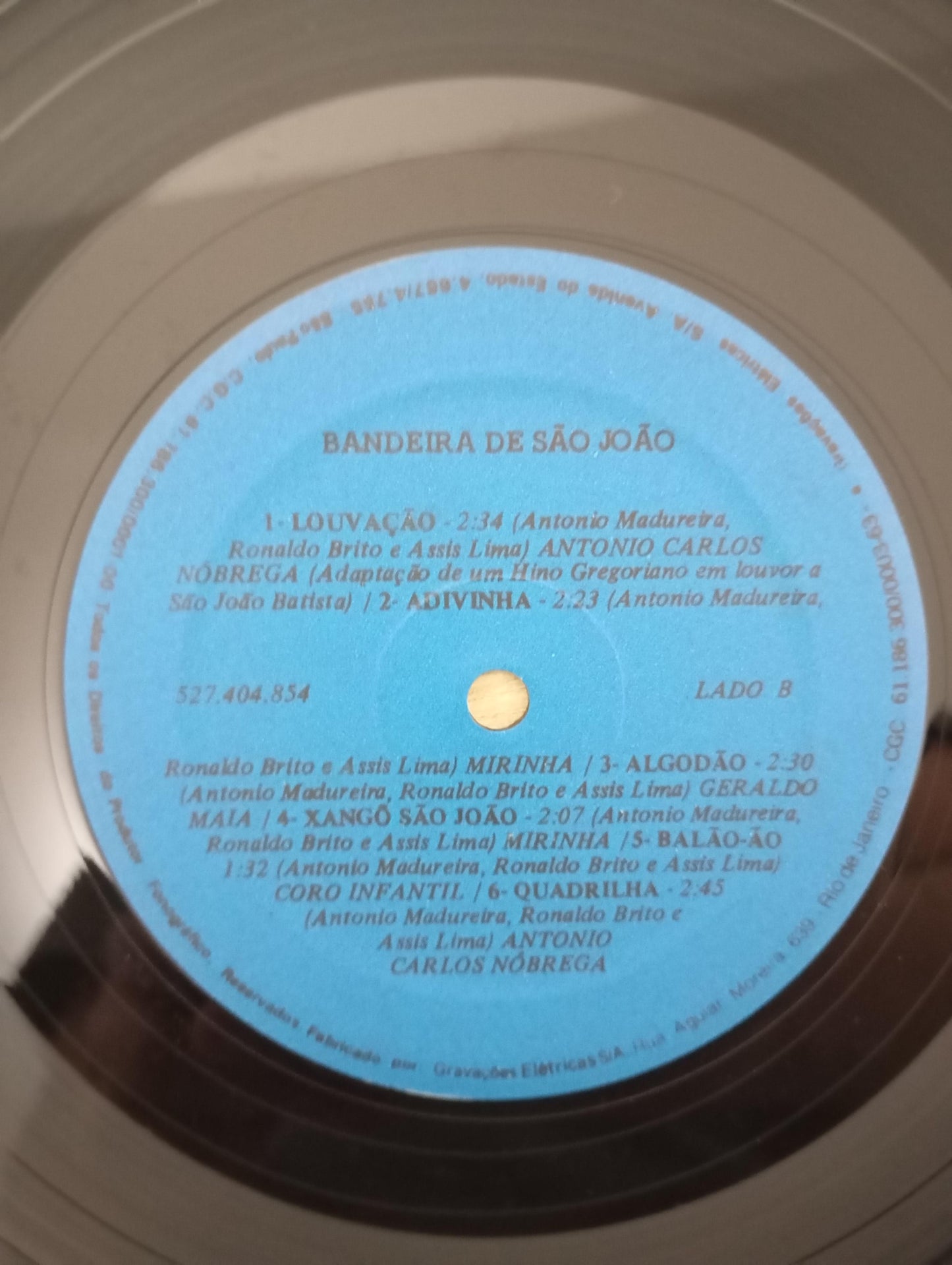 Lp Vinil Antônio José Madureira Bandeira São João C Encarte