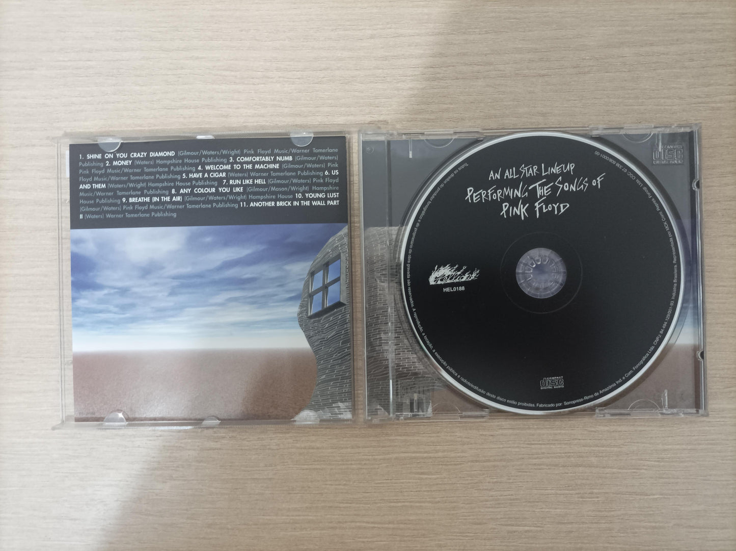 CD Pink Floyd An All Star Lineup Performing The Songs of