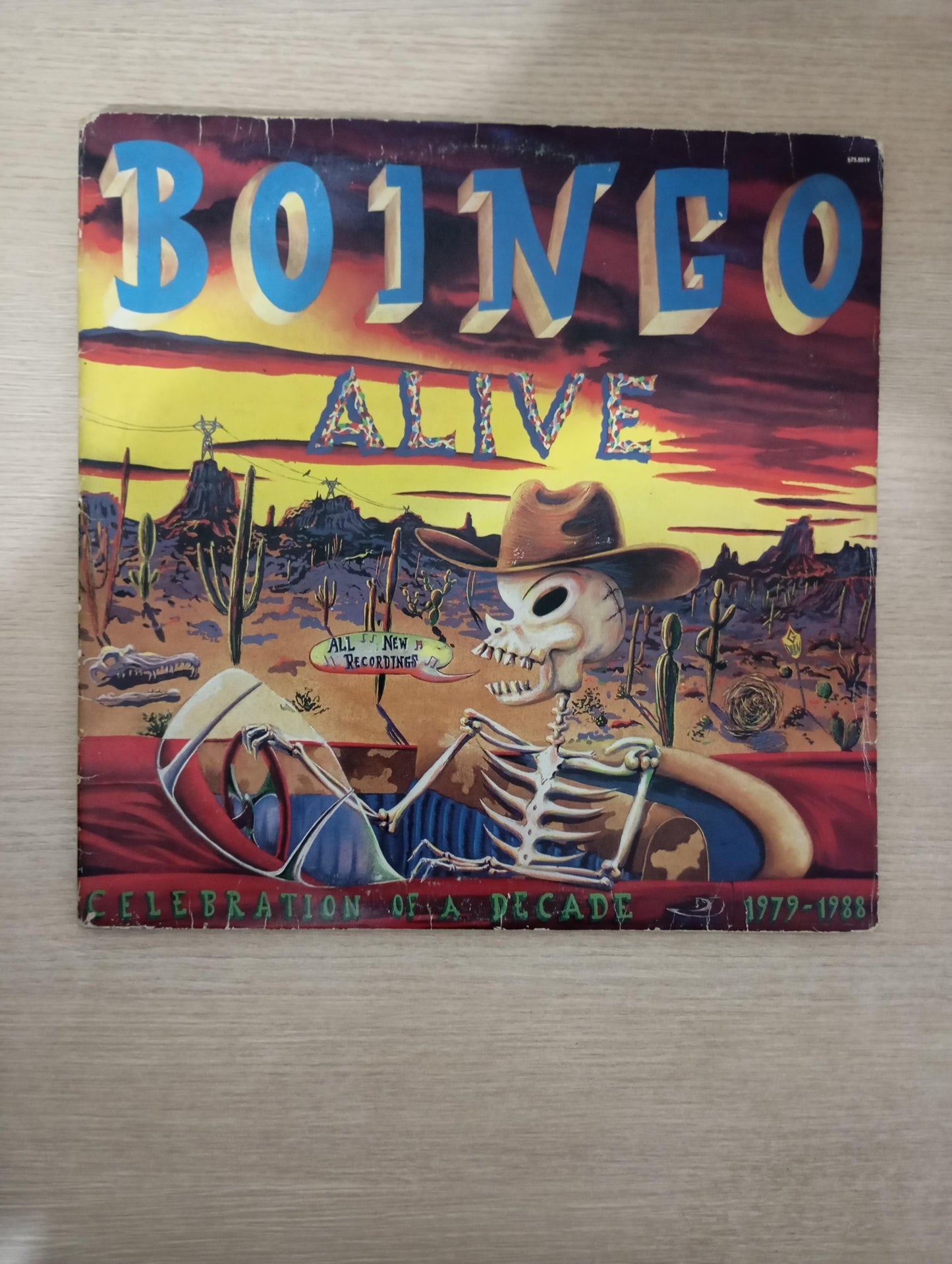 Lp Vinil Oingo Boingo Alive 1979-1988 Duplo Com Encartes
