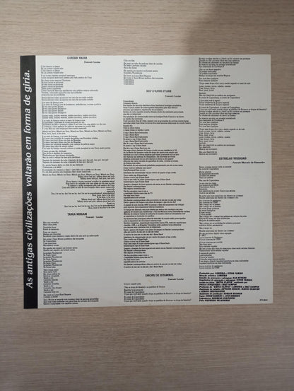 Lp Vinil Fausto Fawcett E Os Robôs Efêmeros 1987 Com Encarte