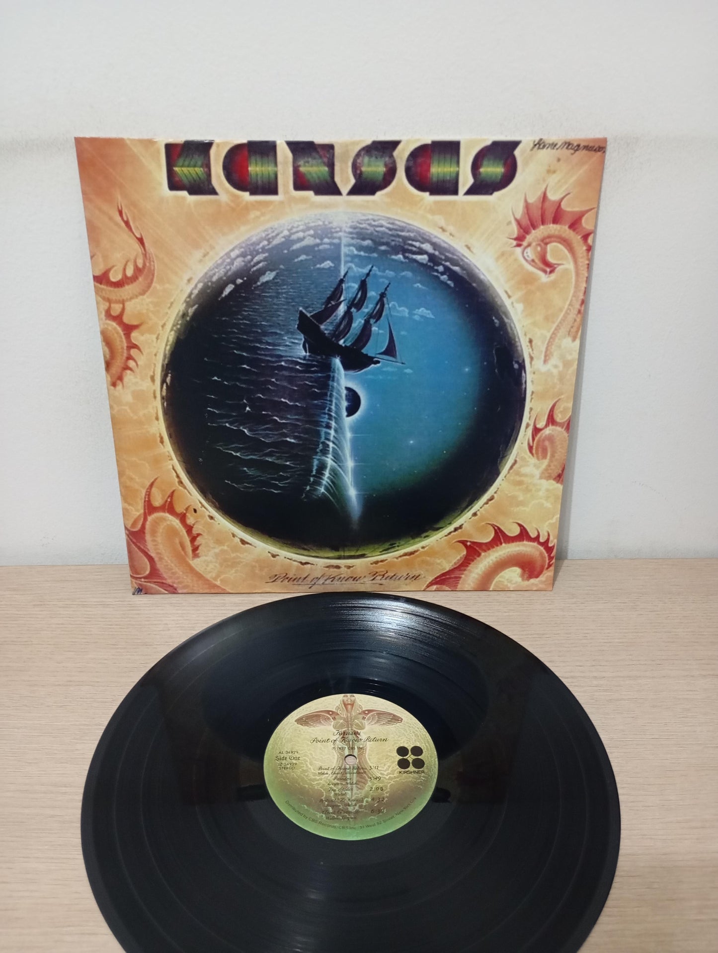 Lp Vinil Kansas Point Of Know Return Importado