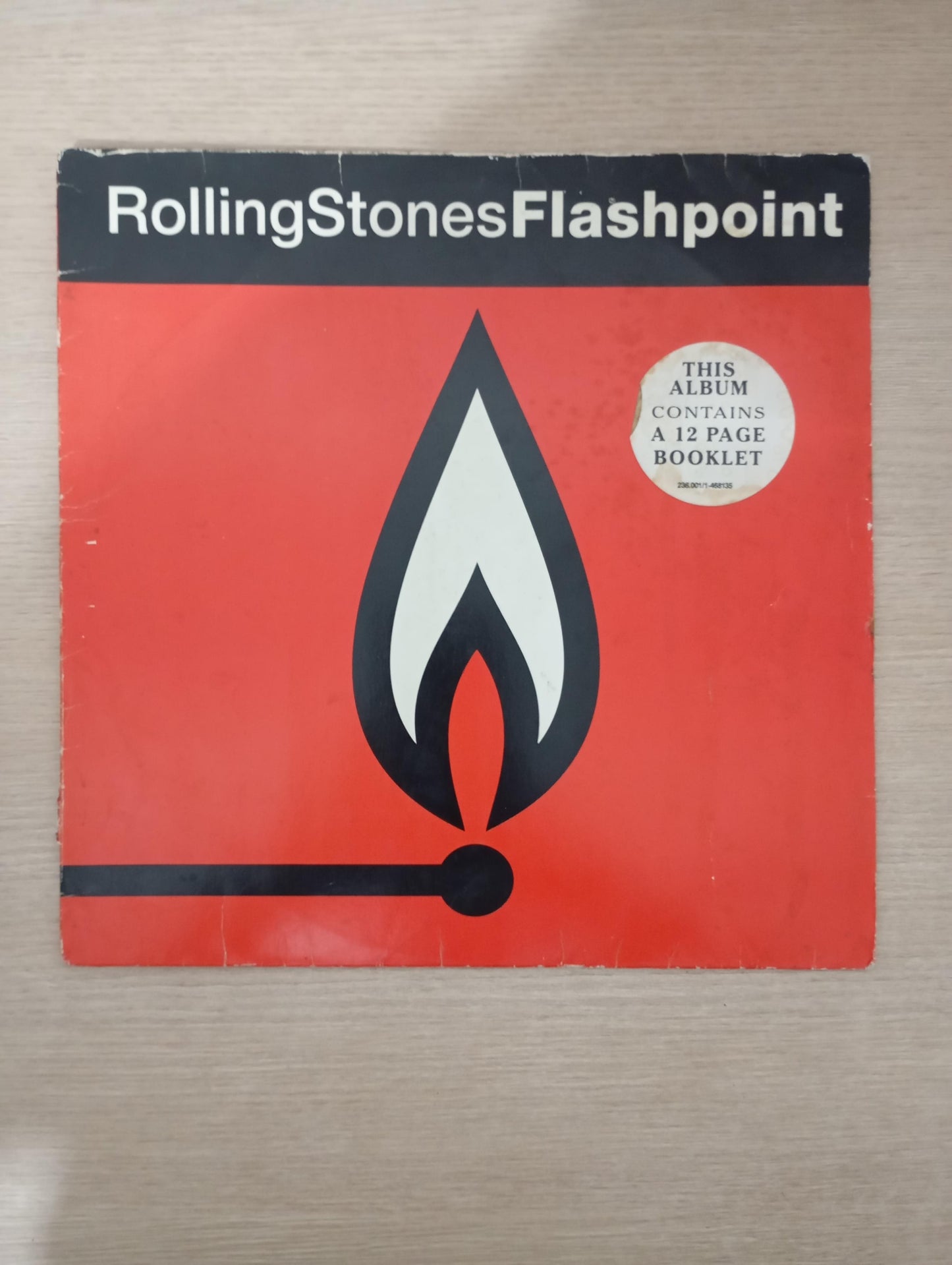 Lp Vinil The Rolling Stones Flashpoint Com Encarte