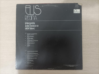 Lp Vinil Elis Regina João Bosco e Aldir Blanc Com Encarte