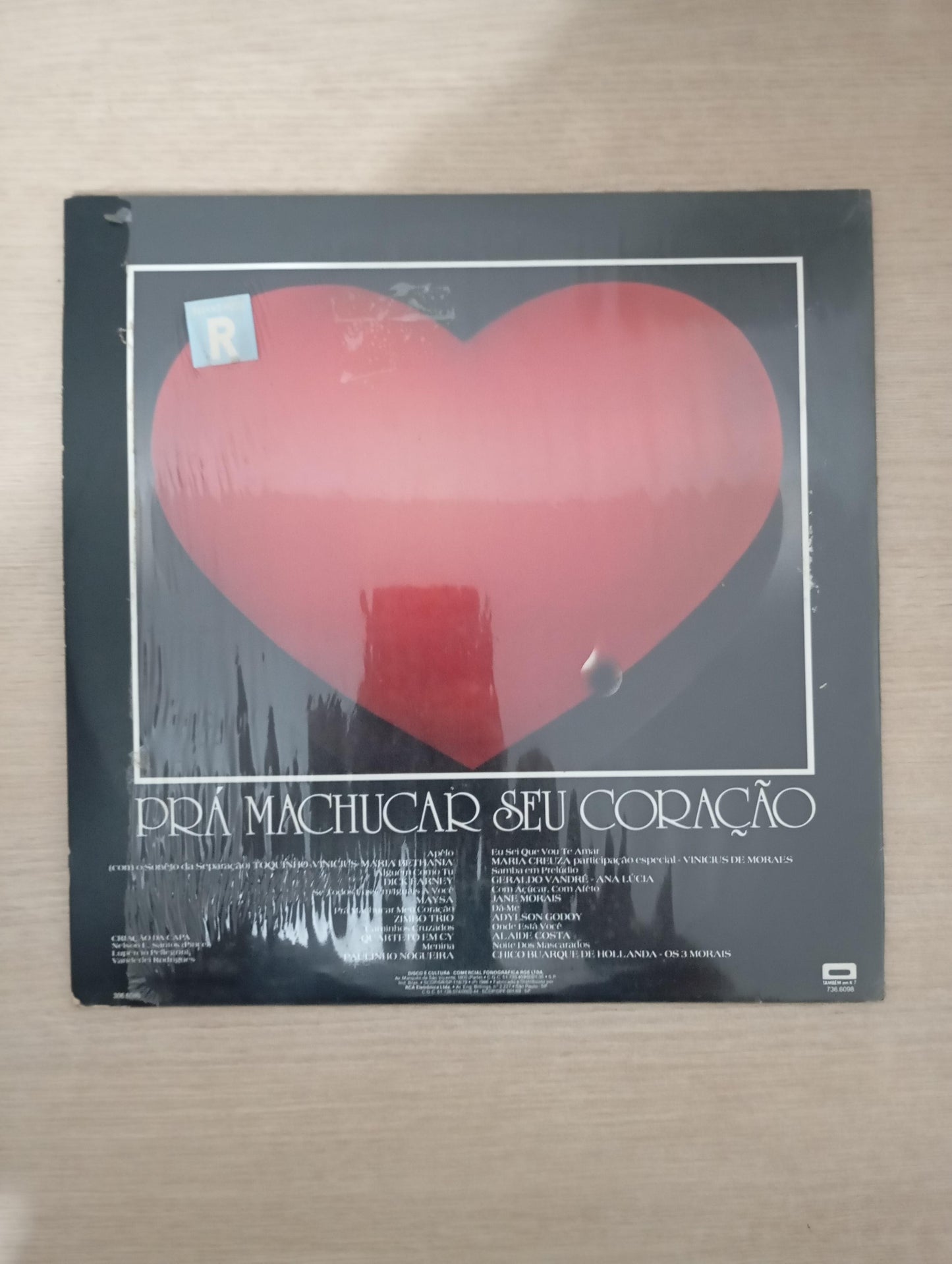 Lp Vinil Compilado Prá Machucar Seu Coração
