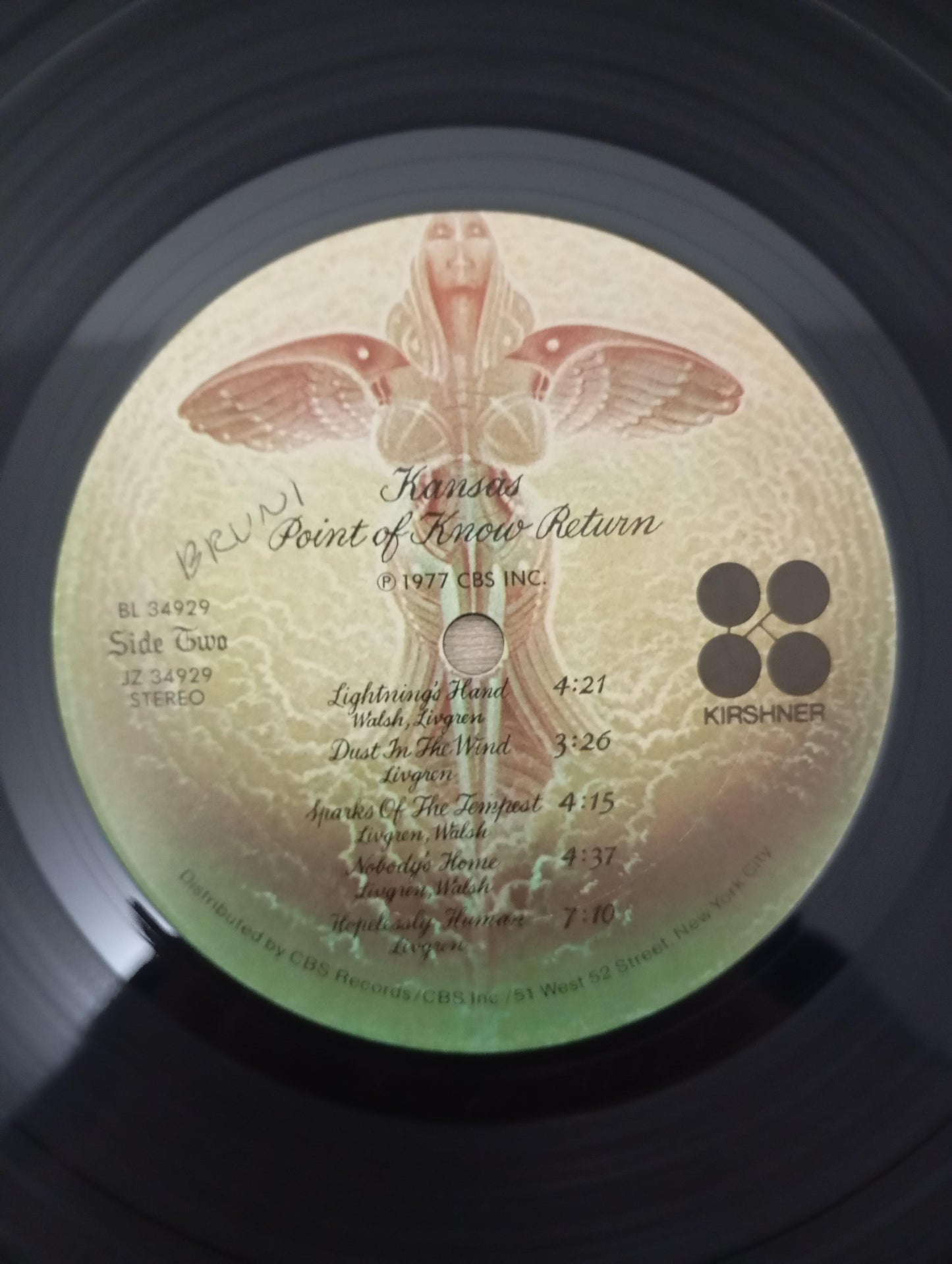 Lp Vinil Kansas Point Of Know Return Importado