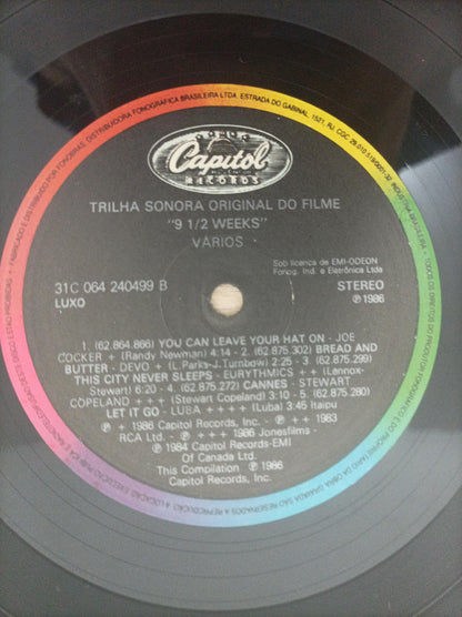 Lp Vinil 9 1/2 Weeks