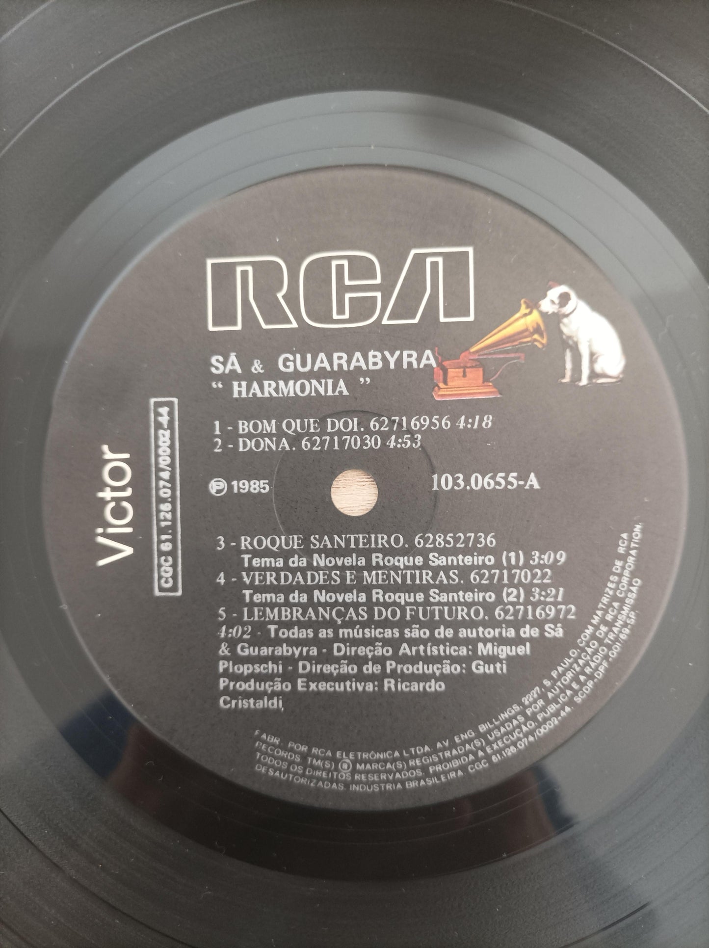 Lp Vinil Sá & Guarabyra Harmonia Com Encarte