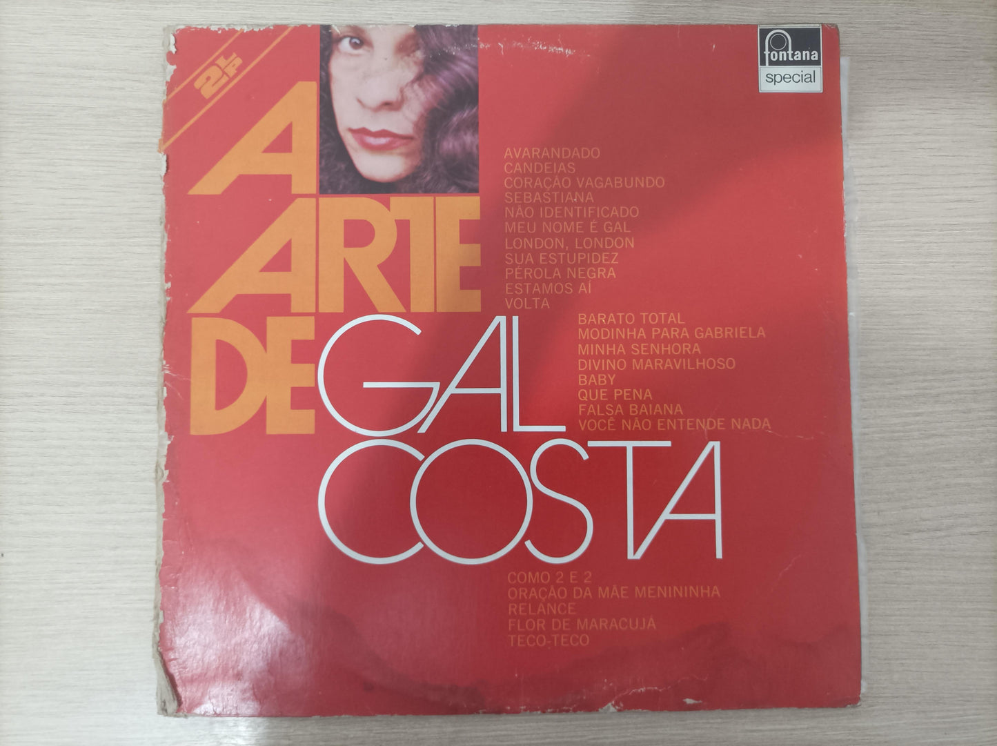 Lp Vinil Gal Costa A arte de Duplo