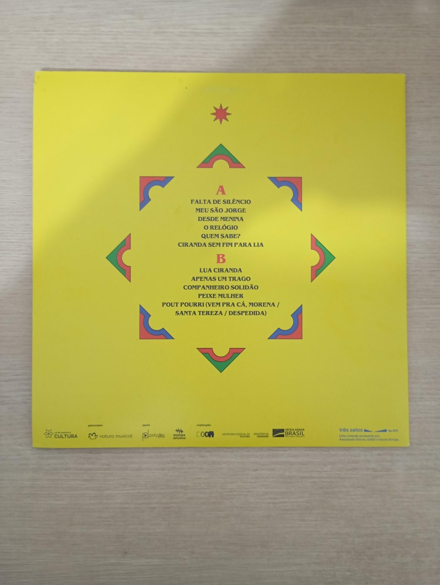 Lp Vinil Lia De Itamaracá Ciranda Sem Fim Com Encarte