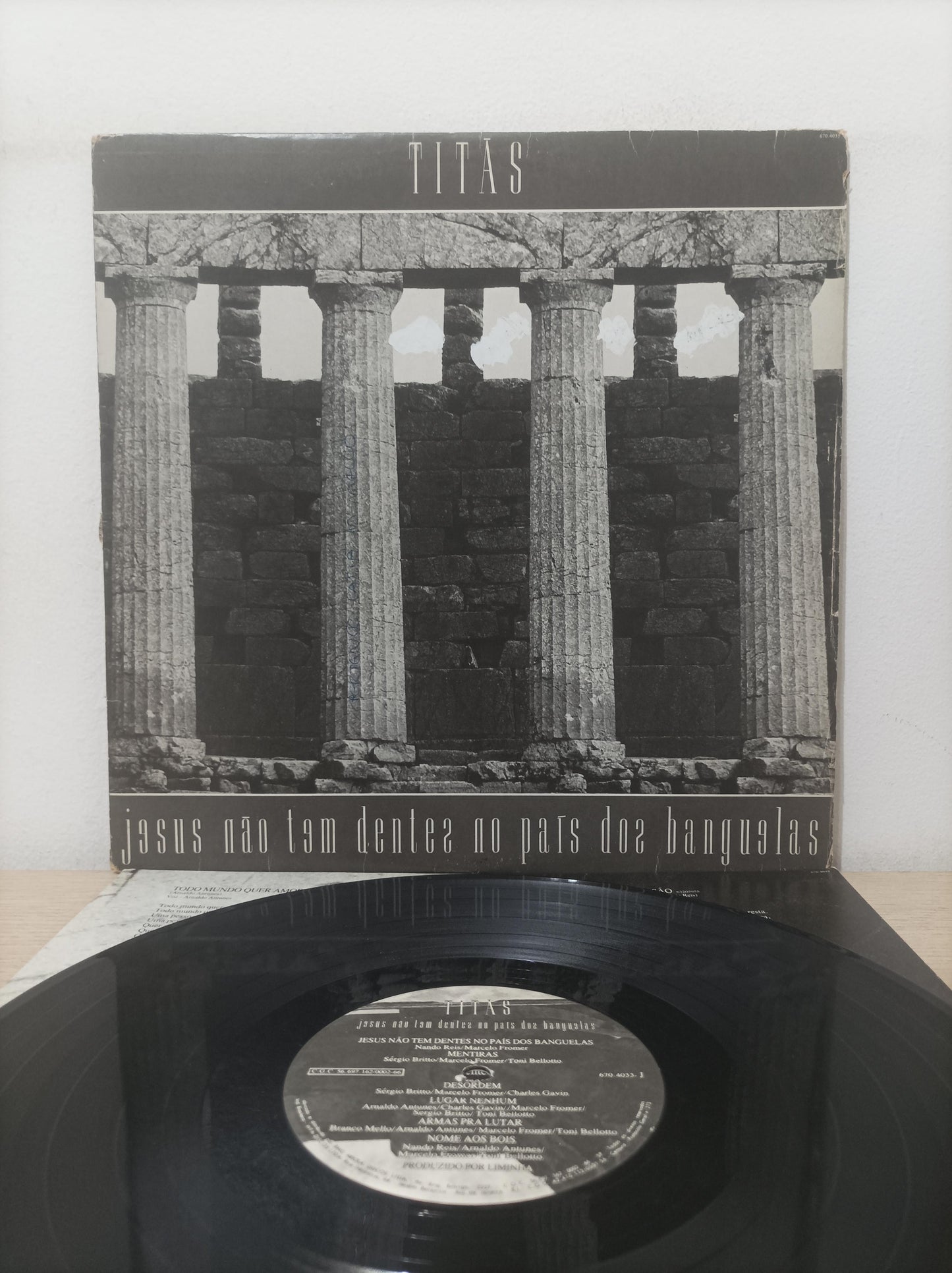 Disco Vinil Jesus Não Tem Dentes País Dos Banguelas Titãs A