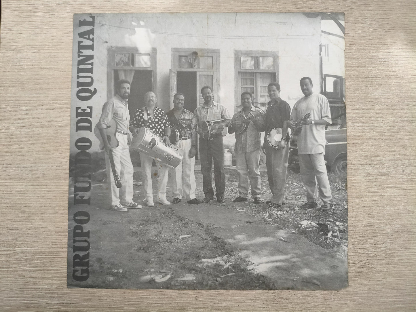 Lp Vinil Fundo de Quintal Batucada Nossos Tantãs Com Encarte