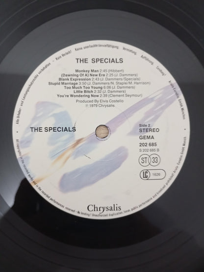 Lp Vinil The Specials 1979 Importado Alemanha