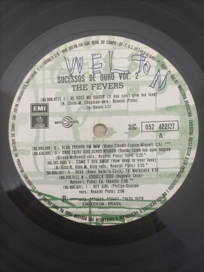 Lp Vinil The Fevers Sucessos De Ouro Vol. 2